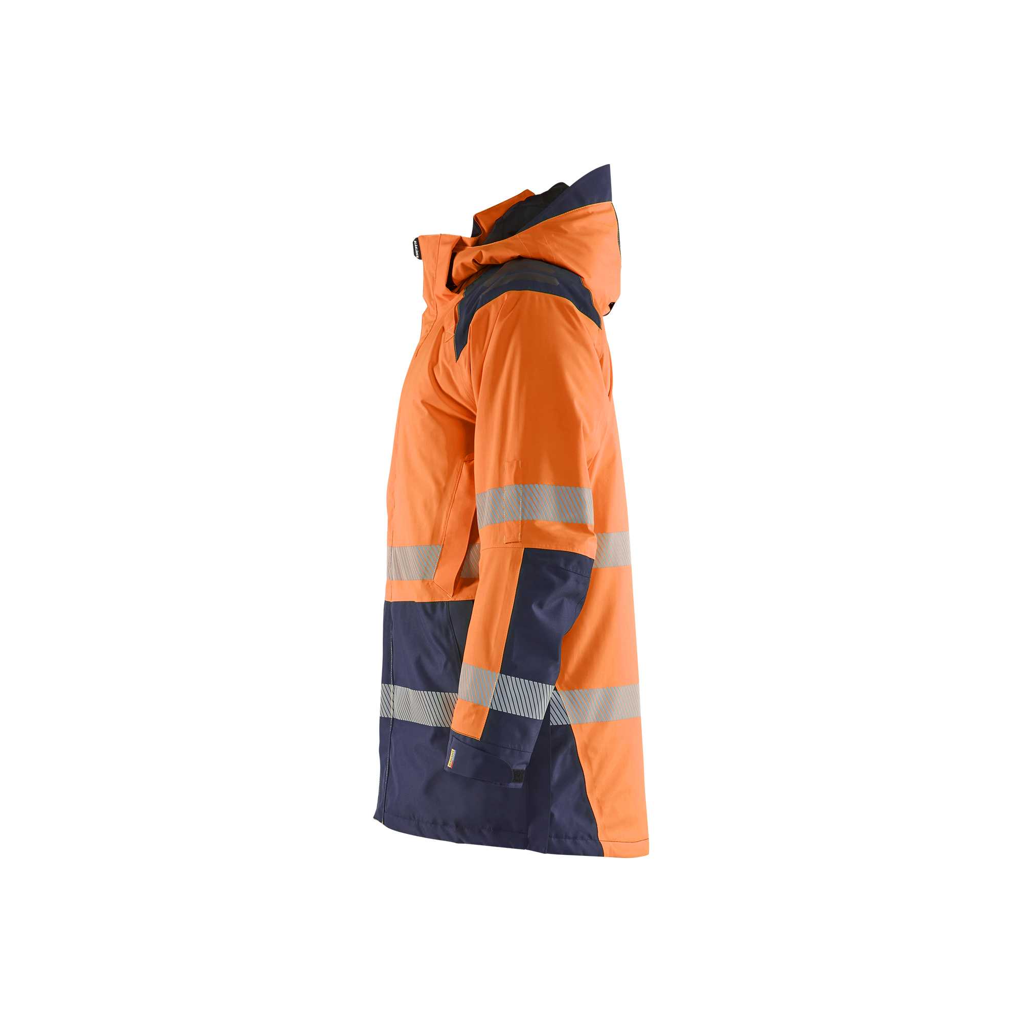 BLAKLADER 44571987 Hi Vis Winter Parka Parka Work Jacket MEN - Waterproof